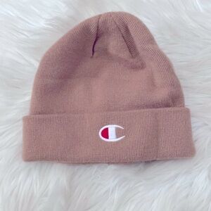 Champion cocoa fold over beanie